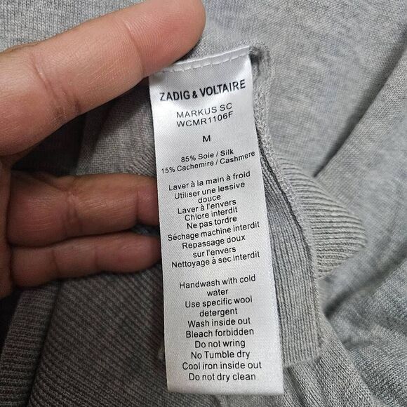 Zadig & Voltaire crew neck long-sleeved - Picture 6 of 7